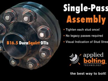 DuraSquirt® DTI Single Pass Flange System 70% faster!