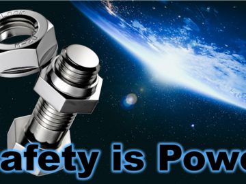 Safety is Power, The Worlds Strongest Self-locking Nut!